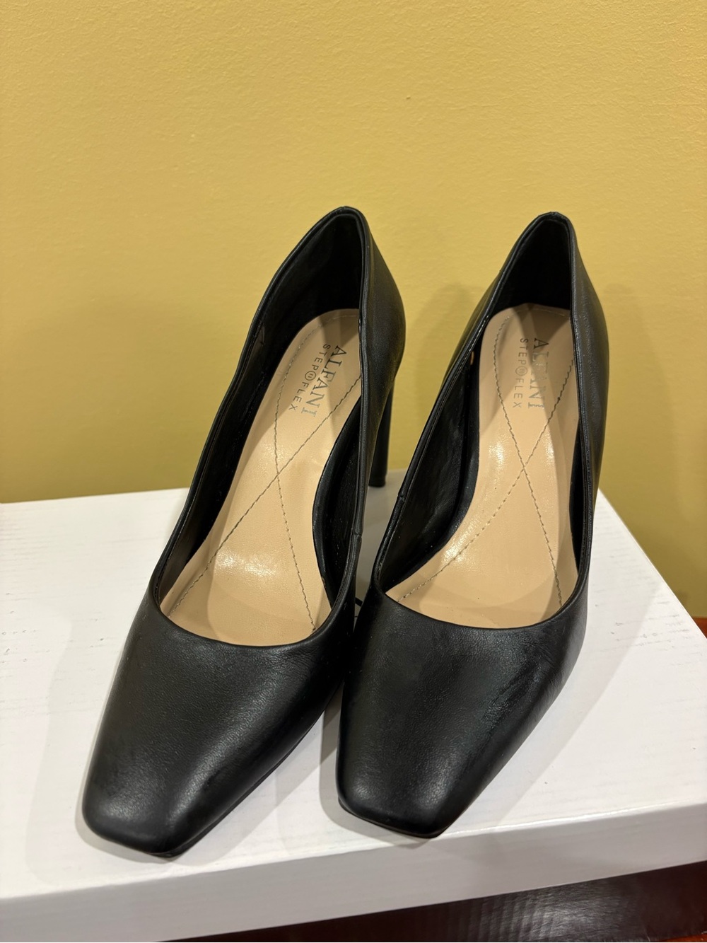 Alfani Black Block Heel